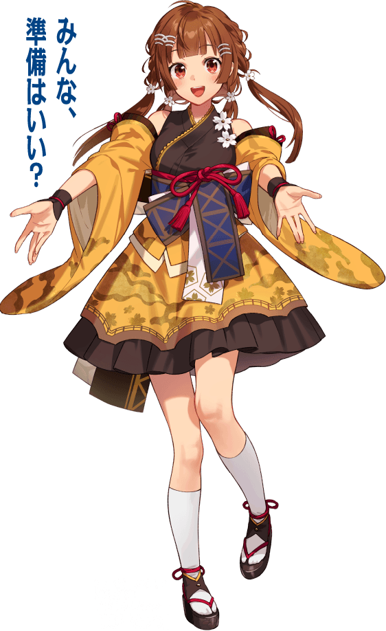 錦帯橋世界遺産登録推進PRキャラクター「美橋とわ」
